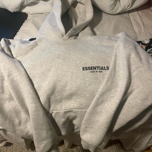 essential fear of god hoodie